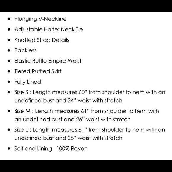 FLASH SALE Tiered Muliti Colored Maxi Dress - Picture 5 of 5